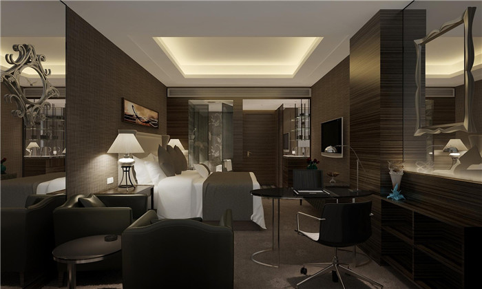 黎明戴斯综合型精品酒店客房空间布局设计方案