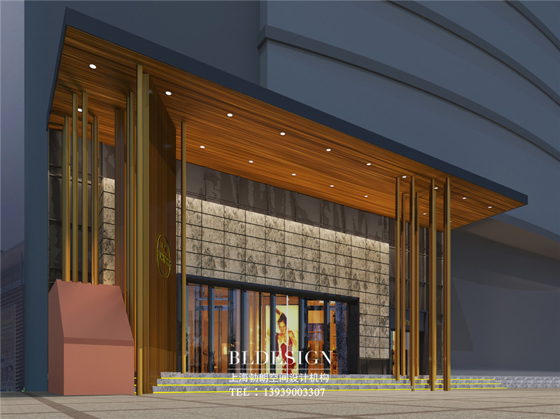 项城德银SAMSUNG酒店门头设计方案
