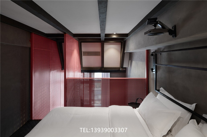 重庆幔山酒店  超酷的摩登工业风精品酒店设计案例