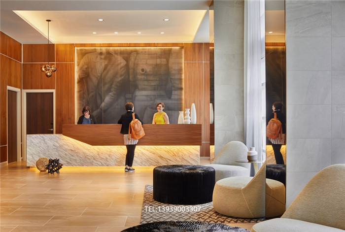 高端商务酒店设计   波特兰万豪AC酒店改造设计案例
