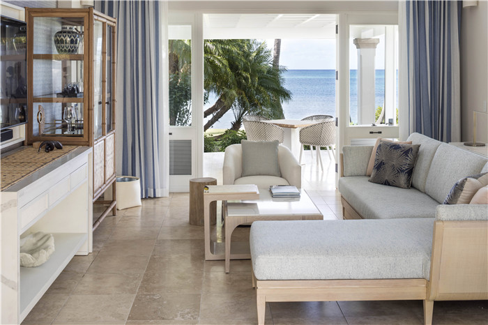 福布斯五星级荣誉   与海岛融为一体的度假酒店客房设计