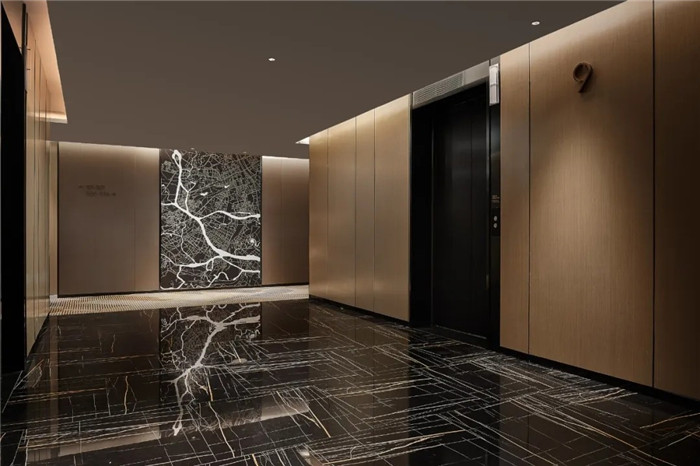 广州保利悦雅酒店电梯厅设计方案