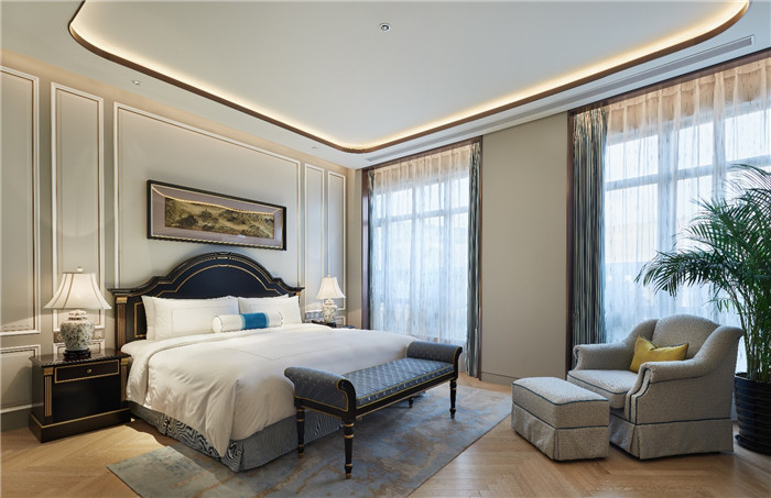 上海天禧嘉福璞缇客豪华精品酒店总统套房客房改造设计方案