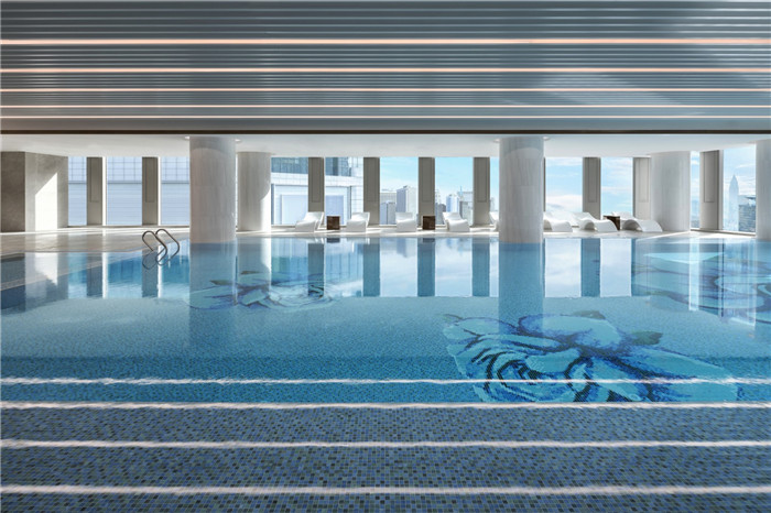 杭州高端商务酒店设计   新天地丽笙酒店泳池设计赏析