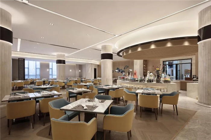 澄海国瑞豪生大酒店早餐厅设计   国际五星酒店设计案例赏析