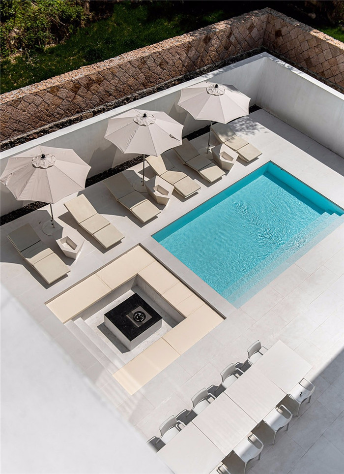 莫干山最新民宿设计  意境唯美酒店泳池设计方案赏析